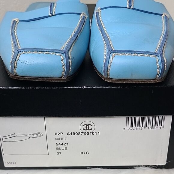 💯 Authentic Chanel Mule Size 37 🍀 - Picture 16 of 16